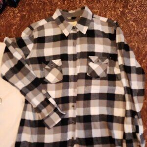 FLANNEL PLAID SHIRT - NEW!
